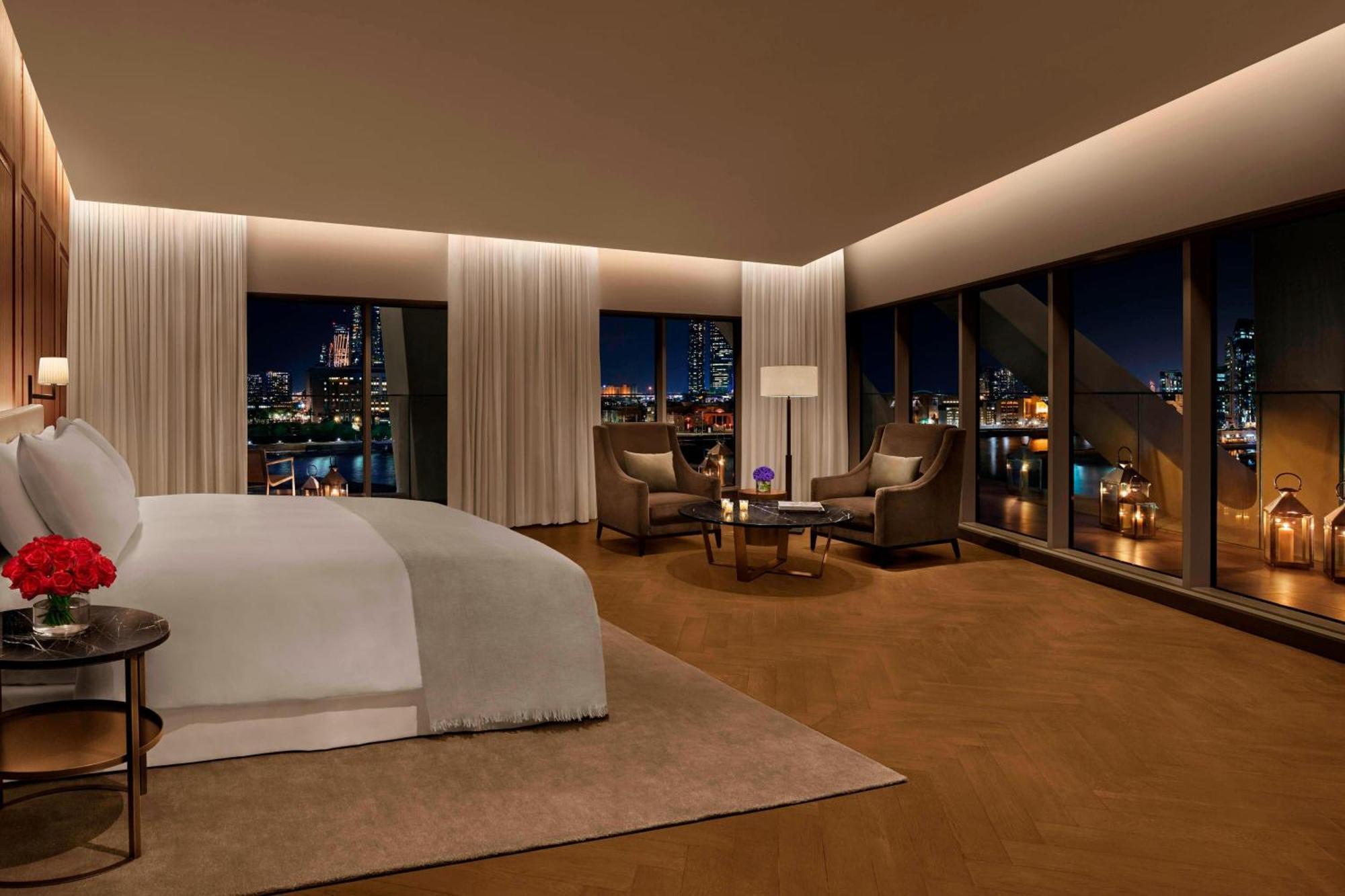 The Abu Dhabi Edition Luaran gambar A bedroom at The Ritz-Carlton, New York, Central Park